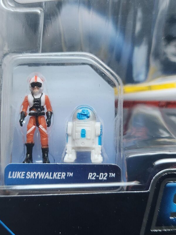 Star Wars Micro Galaxy Squadron Star Fighter Class Series 6 - #0128 Episode IV A New Hope - Luke Sky Walkers X-Wing Super Chase (1 of 5000) SWJ0339