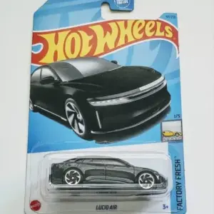 Hot wheels 2023 Factory Fresh 1 of 5 Lucid Air black HKK76