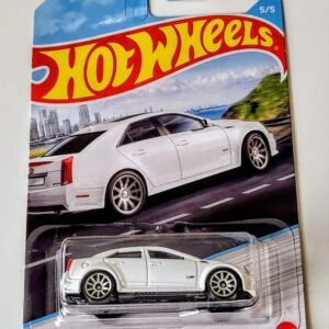 Hot Wheels 2022 Luxury Sedan Series 5 of 5 Cadillac CTS-V white HDH16