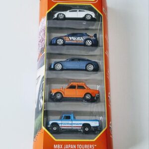 Matchbox 2022 5 packs MBX Japan Tourers HFH06 - Datsun 510 Subaru WRX Infiniti G37