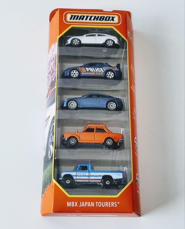 Matchbox 2022 5 packs MBX Japan Tourers HFH06 - Datsun 510 Subaru WRX Infiniti G37