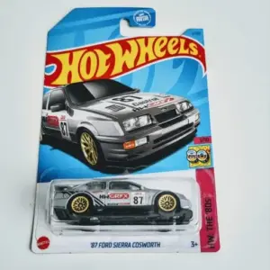 Hot wheels 2023 HW The 80s 1 of 10 1987 Ford Sierra Cosworth grey HKJ59