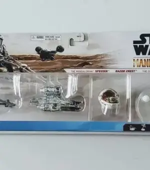 Hot Wheels 2021 Star Wars Starships Mandalorian 3 pack HDY15