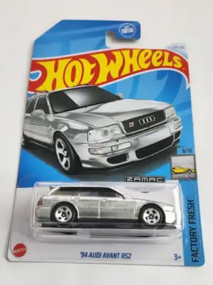 Hot wheels 2024 Factory Fresh 9 of 10 1994 Audi Avant RS2 zamac HTF52