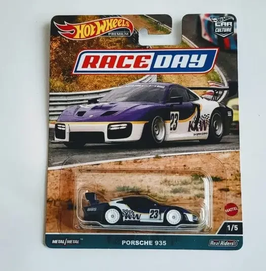 Hot Wheels 2023 Car Culture Race Day - 1 of 5 Porsche 935 purple (K&W) HKC59
