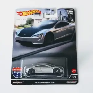 Hot Wheels 2022 Car Culture American Scene 5 of 5 Tesla Roadster HCK02