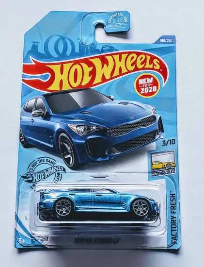 Hot Wheels 2020 Factory Fresh 2019 Kia Stinger GT (Blue) GHB37