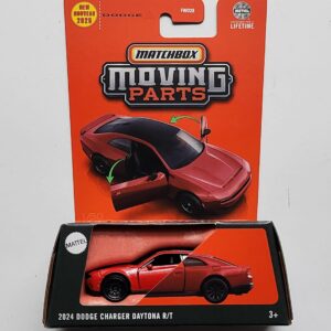 Matchbox 2025 Moving Parts 2024 Dodge Charger Daytona R/T red JBW53