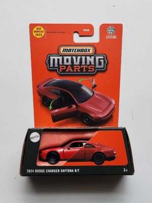 Matchbox 2025 Moving Parts 2024 Dodge Charger Daytona R/T red JBW53