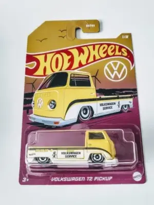 Hot Wheels 2022 Volkswagen Series 1 of 8 Volkswagen T2 Pickup yellow HDH40