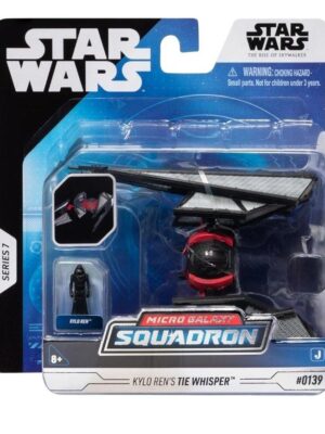 Star Wars Micro Galaxy Squadron Star Fighter Class Series 8 #0139 Kylo Rens Tie Whisper SWJ0292