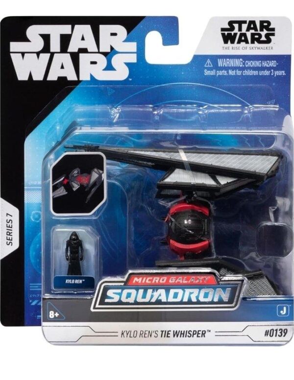 Star Wars Micro Galaxy Squadron Star Fighter Class Series 8 #0139 Kylo Rens Tie Whisper SWJ0292