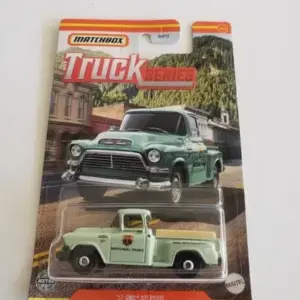 Matchbox 2021 Truck Series 12 of 12 1957 GMC Stepside GWH17 (National Parks) Matchbox 2021 Truck Series 12 of 12 1957 GMC Stepside GWH17 (National Parks)