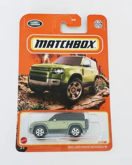 Matchbox 2021 MBX Highway 11 of 100 Landrover Defender 90 GVX27
