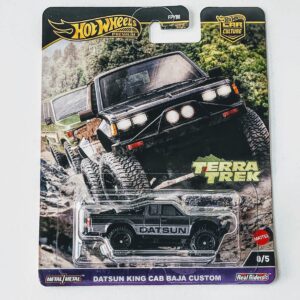 Hot Wheels 2024 Car Culture mix 961C - Terra Trek 0 of 5 Datsun King Cab Baja Custom black chase HRV92 w/protector