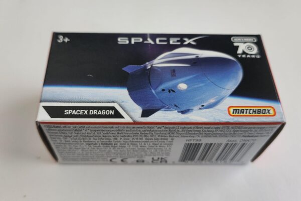 Matchbox 2023 Power grabs 8 of 100 Space X Dragon white HFT99