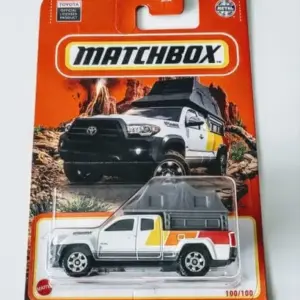 Matchbox 2022 MBX Mountain 100 of 100 – 2016 Toyota Tacoma White HFP85