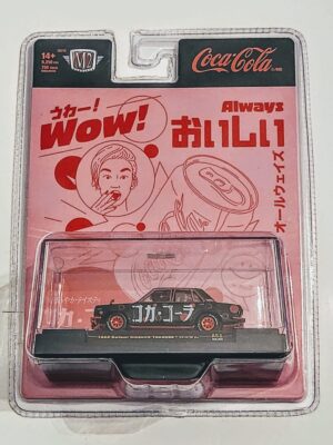 M2 Machines Coca-Cola Series 52500-A52 1969 Datsun Bluebird 1600SSS  24-55 chase (limited to 750 pcs)