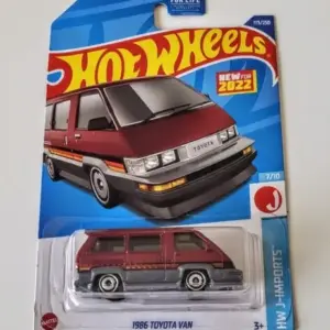 Hot Wheels HW Drift 7 of 10 1986 Toyota Van Red HCT15
