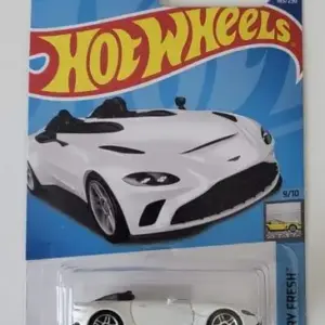 Hot Wheels 2022 Factory Fresh 9 of 10 Aston Martin V12 Speedster white