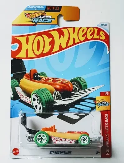 Hot wheels 2024 Hot Wheels Let's Race mainline series - 1 of 5 Street Weiner HCT07