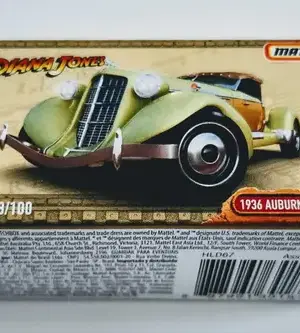 Matchbox 2023 Power Grabs 48 of 100 - Indiana Jones 1936 Auburn Speedster 851 HLD67