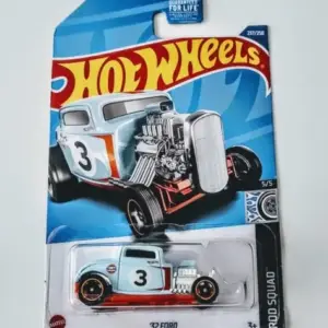 Hot Wheels 2022 Rod Squad 5 of 5 - 1932 Ford Gulf Blue