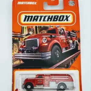 Matchbox 2021 MBX City 7 of 100 MBX Fire Dasher Red GVX23