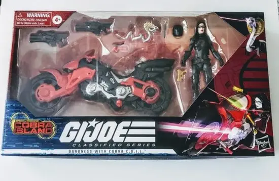Hasbro GI Joe Classified Cobra Island Baroness with Cobra COIL