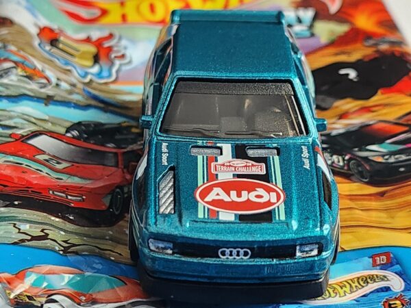 Hot Wheels 2024 Mystery Models Series 3 -1 of 10 - 1984 Audi Quattro  blue (chase) FWG04