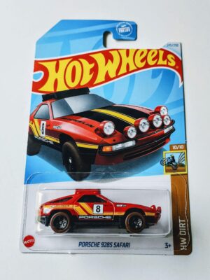 Hot wheels 2024 HW Dirt 10 of 10 Porsche 928s Safari red HTF29  (Q case Treasure Hunt)