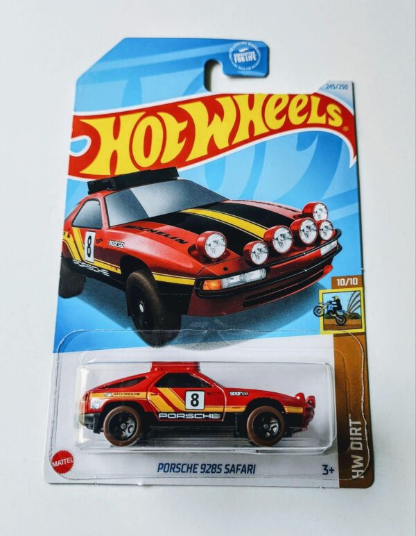 Hot wheels 2024 HW Dirt 10 of 10 Porsche 928s Safari red HTF29  (Q case Treasure Hunt)