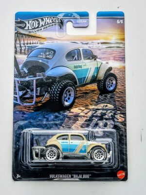 Hot wheels Silver series 2025 Surfs Up - 5 of 5 Volkswagen Baja Bug beige JCB70 (full metal)