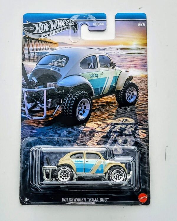 Hot wheels Silver series 2025 Surfs Up - 5 of 5 Volkswagen Baja Bug beige JCB70 (full metal)