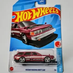 Hot wheels 2023 HW J-imports 4 of 10 Nissan Maxima Drift Car red HKJ12
