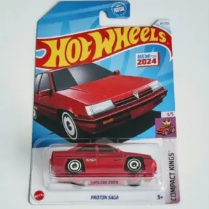 Hot wheels 2024 Compact Kings 3 of 5 Proto Saga red HRY46