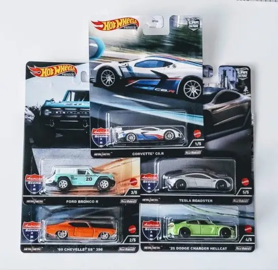 Hot Wheels 2022 Car Culture American Scene Complete Set