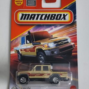 Matchbox 2025 - 2017 Landcruiser 78 beige JBN54