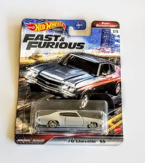 Hot Wheels 2021 Fast & Furious Premium Fast Super Stars 2 of 5 1970 Chevelle SS GRL81