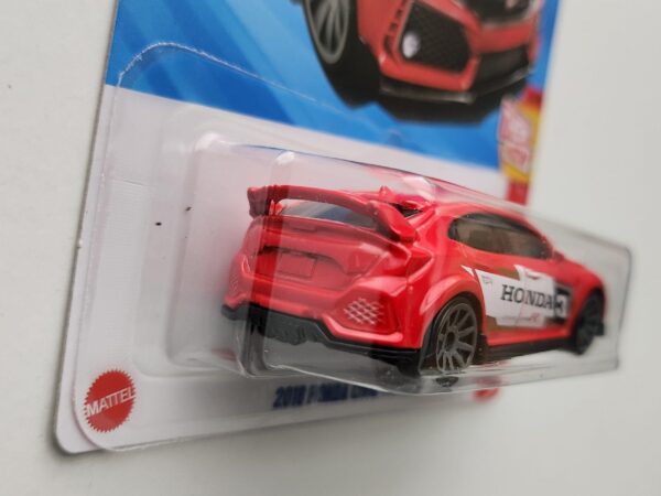 Hot wheels 2025 Then and Now - 2018 Honda Civic Type-R red HYY64