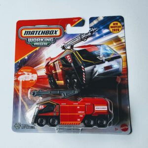 Matchbox 2025 Working Rigs 2 of 16 - MBX Flame Blaster red JCY27