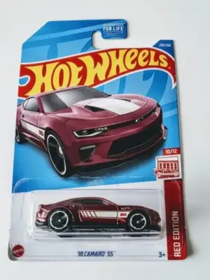 Hot Wheels 2022 Target Red Edition 10 of 12 2018 Camaro SS red HCY67 Hot Wheels 2022 Target Red Edition 10 of 12 2018 Camaro SS red HCY67