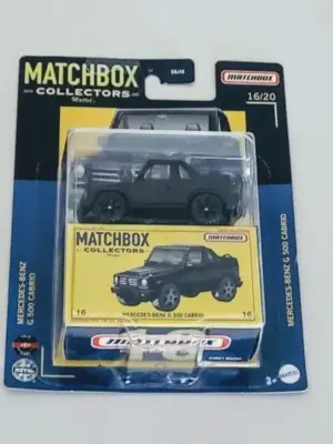 Matchbox 2021 Collectors Series 16 of 20 Mercedes Benz G-500 Cabrio GRK19