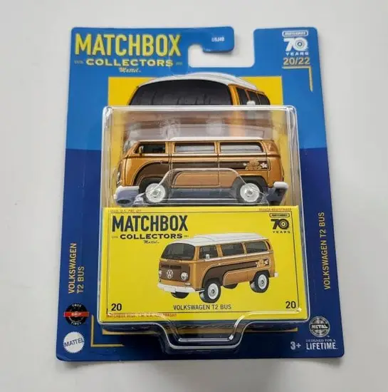 Matchbox 2023 Collector Series 20 of 22 Volkswagen T2 Bus brown HLJ73