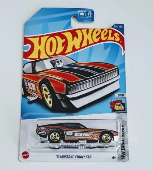 Hot wheels 2022 HW Drag strip 9 of 10 - 1971 Mustang Funny Car Treasure Hunt HCX95