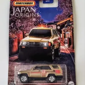 Matchbox 2022 Japan Origins 1 of 12 1985 Toyota 4Runner brown