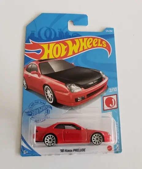 Hot Wheels 2021 HW J-Imports 2 of 10 - 1998 Honda Prelude (red)