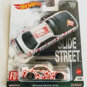 Hot Wheels 2021 Car Culture Slide Street 1 of 5 Nissan Silva (S14) GRJ82 Formula Drift
