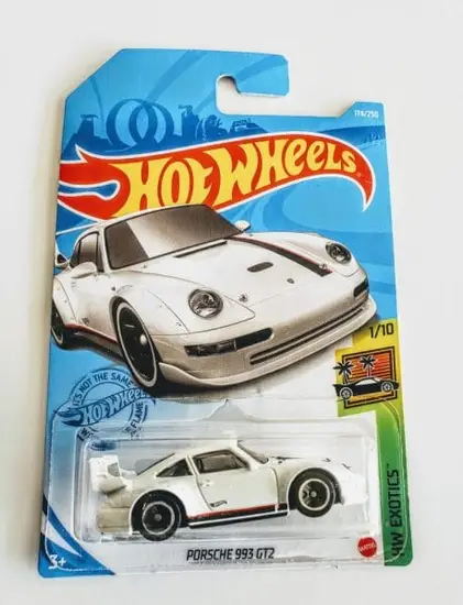 Hot Wheels 2021 HW Exotics 1 of 10 Porsche 993 GT2 White