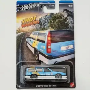 Hot Wheels 2023 Hot Wagons 4 of 5 Volvo 850 Estate blue HRR86